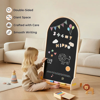 Tiny Land® Double-Sided Arched Magnet Chalkboard