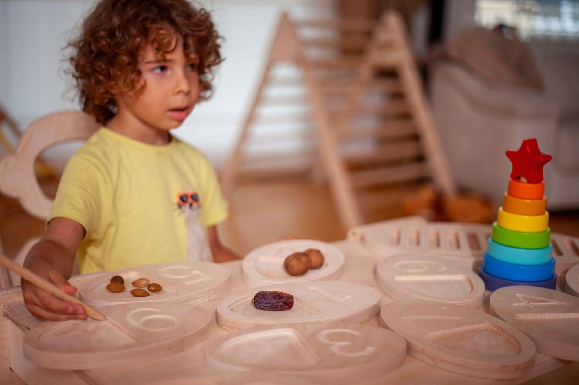 PreK+ Wooden Tracing Board