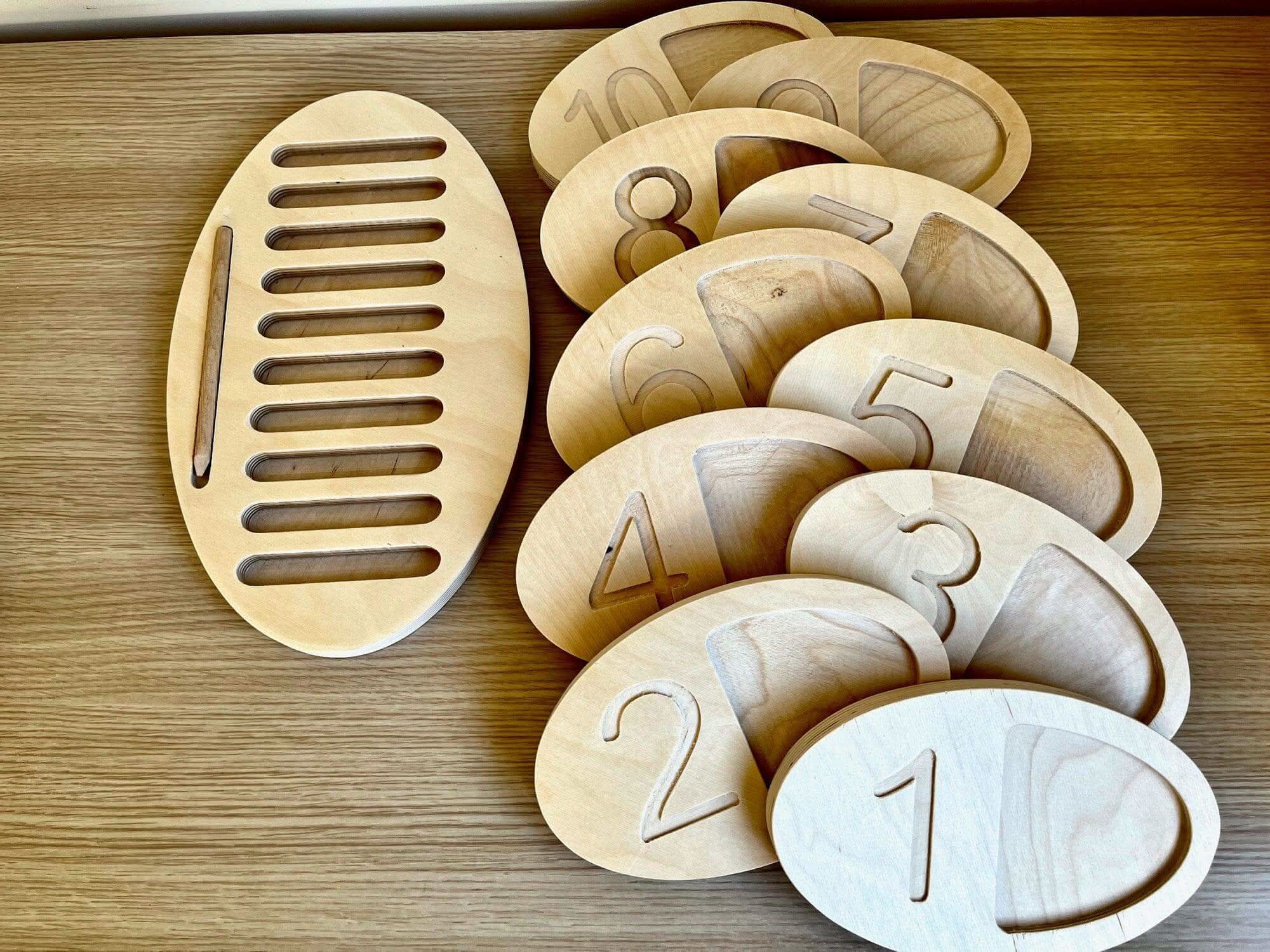 PreK+ Wooden Tracing Board